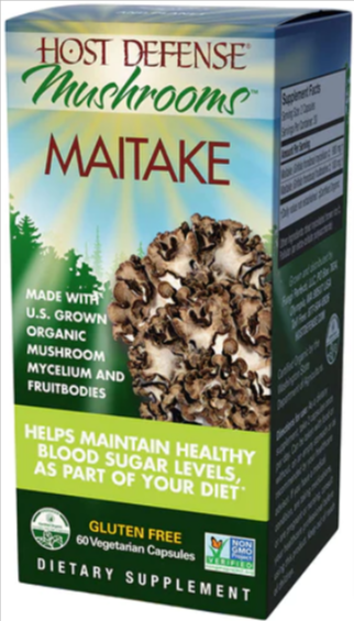 Maitake60CapsulesHostDefenseMushrooms