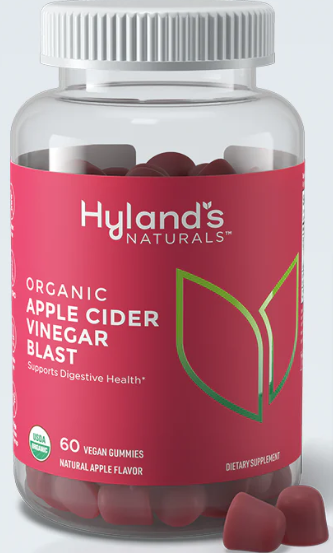 OrganicAppleCiderVinegarBlastGummiesHylandsNaturals