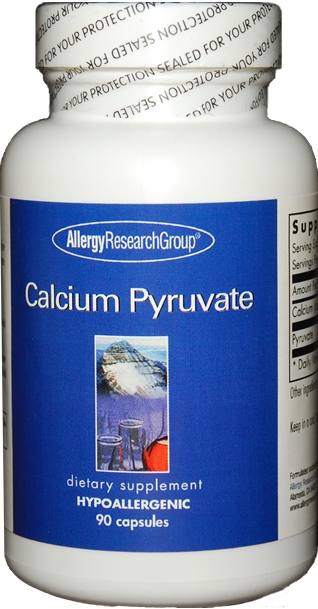 Calcium Pyruvate 90 Vegetarian Caps #72950