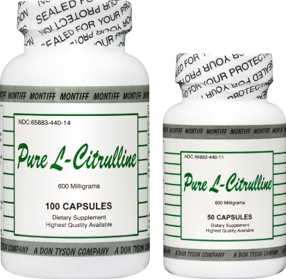 L-Citrulline - Pure 600 MG - 100 CP