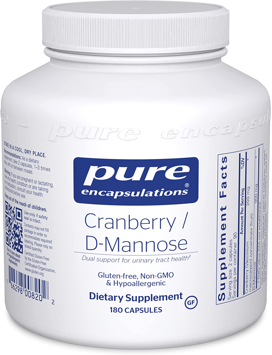 Cranberry-d-Mannose-180s