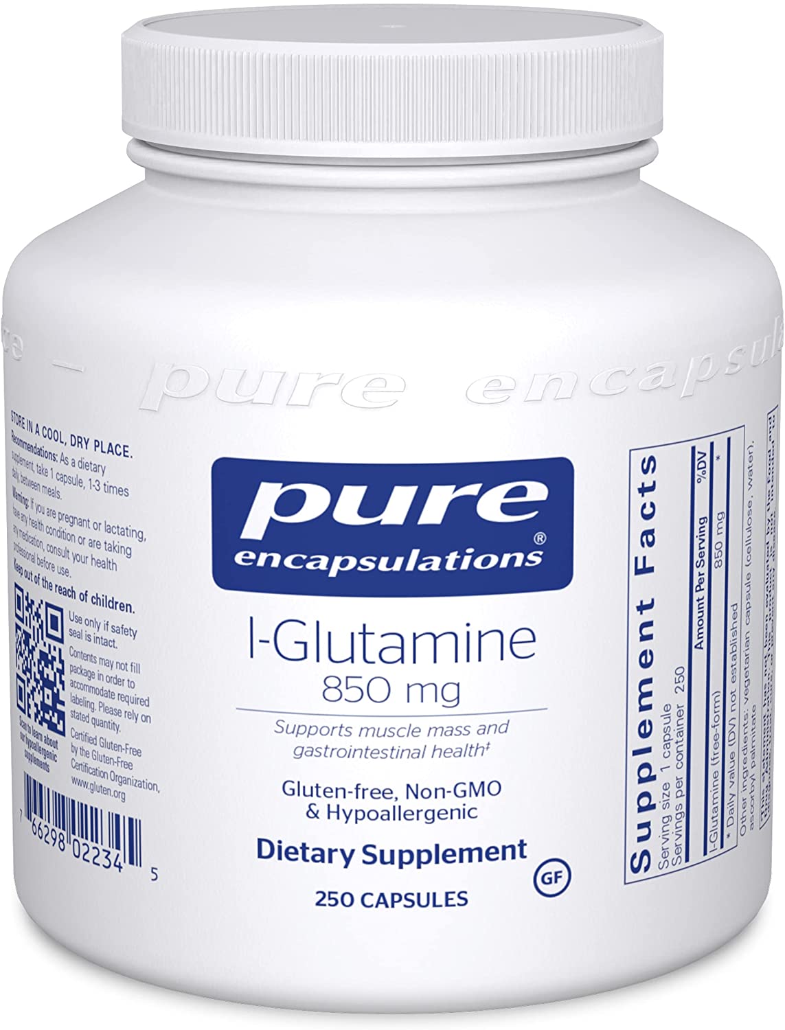 l-Glutamine-850mg-250s