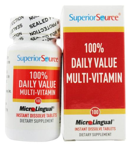 100DailyValueMulti-Vitamin