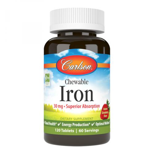 ChewableIronStrawberry120tabs